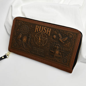 Rush Handbag, Tote Bag and Wallet Set - Time Stands Still Vintage Embossed Purse Set