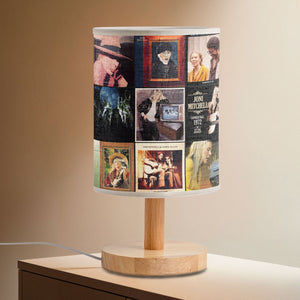 Joni Mitchell Fabric Lamp A Warm Glow of Folk-Art Nostalgia