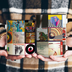 The Strokes Accent Mug Classic Album Cover Collage Gift for Fans