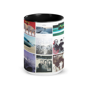 A-ha Accent Mug Synth-Pop Legends Album Collage Gift