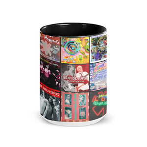 Red Hot Chili Peppers Accent Mug Classic Album Cover Collage Gift for Fans