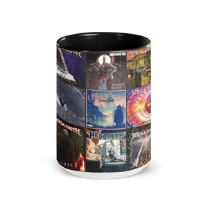 Megadeth Accent Mug Thrash Metal Titans Album Collage Gift