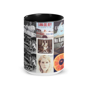 Lana Del Rey Accent Mug Classic Album Cover Collage Gift for Fans