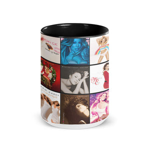 Mariah Carey Accent Mug Pop & R&B Diva Album Collage Gift