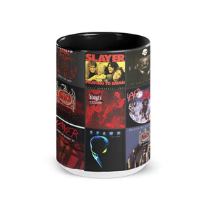 Slayer Album Art Collection Accent Mug for Metal Fans Heavy Metal Coffee Cup Gift