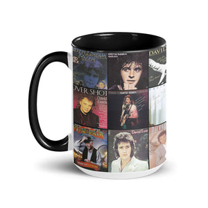 David Essex Accent Mug Classic Hits Album Cover Collage Gift