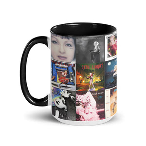 Cyndi Lauper Accent Mug Album Cover Collage Gift