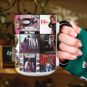 Tina Turner Accent Mug Album Cover Collage Gift