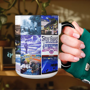 The Moody Blues Accent Mug Timeless Album Cover Collage Gift