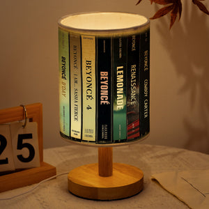 Beyoncé Cassette Tape Inspired Album Fabric Lamp For True Beyhive Fans