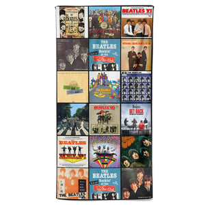 The Beatles Beach Towel Album Cover Collage Classic Rock Towel