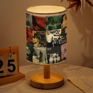 Belle and Sebastian Album Collage Fabric Lamp Indie Pop Aesthetic Light