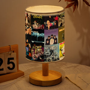 Blondie Albums Lamp New Wave Rock Icon Table Light