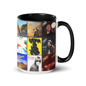 Bob Seger Accent Mug Classic Album Cover Collage Gift