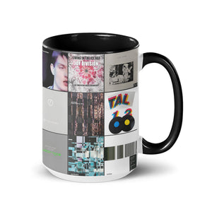 Joy Division Accent Mug Iconic Album Art Collage for True Fans