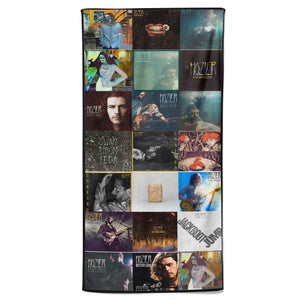 Hozier Beach Towel Album Cover Collage Indie Rock Towel