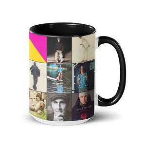 James Taylor Accent Mug Timeless Album Cover Collage Gift