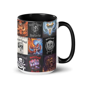 Motörhead Accent Mug Classic Album Cover Collage Gift for Heavy Metal Fans