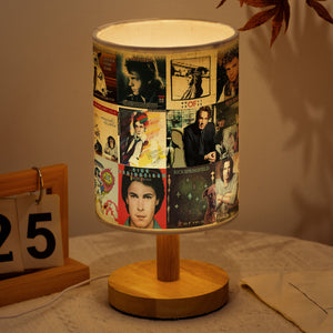 Rick Springfield Album Fabric Lamp Rock ’80s Glow