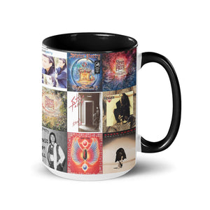 Steve Perry Accent Mug Rock Legend Album Collage Gift