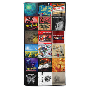 Stone Temple Pilots 2 Beach Towel Album Cover Collage Classic Rock Towel