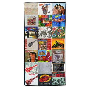 The Monkees Beach Towel Album Cover Collage Classic Rock Towel
