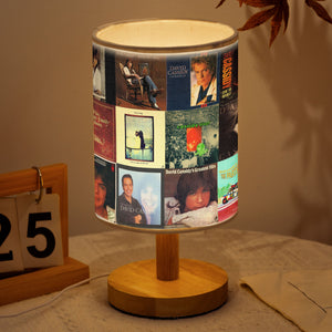 David Cassidy Fabric Lamp A Warm Tribute for Music Lovers