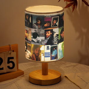 Eddie Rabbitt Fabric Lamp A Warm Tribute to a Country Legend