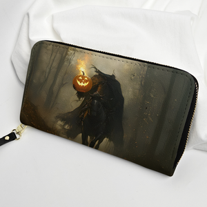 Headless Horseman Leather Handbag & Wallet Set Gothic Halloween Fantasy