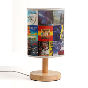 Dire Straits Album Fabric Lamp A Classic Rock Glow