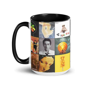 James Accent Mug Album Cover Collage for Indie Rock Fans