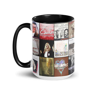 Kim Carnes Accent Mug Timeless Pop Icon Album Collage Gift