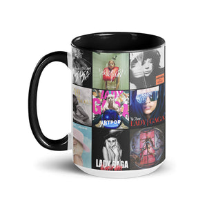 Lady Gaga Accent Mug Iconic Album Cover Collage Gift