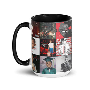 Lil Wayne Accent Mug Album Cover Collage for Hip-Hop Fans