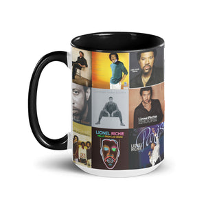 Lionel Richie Accent Mug Soulful Classics Album Cover Collage Gift