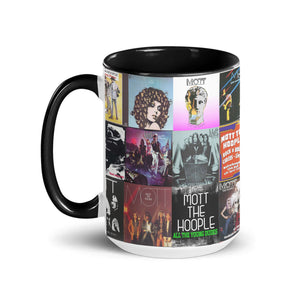 Mott the Hoople Accent Mug Glam Rock Classics Album Collage Gift