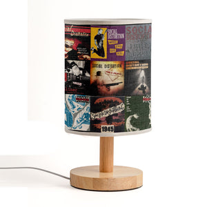Punk Spirit Glow Social Distortion Albums Fabric Lamp