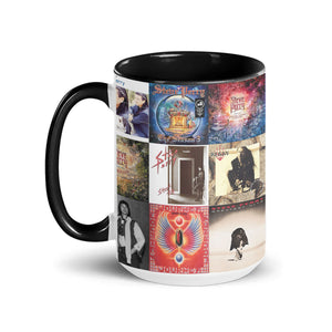 Steve Perry Accent Mug Rock Legend Album Collage Gift