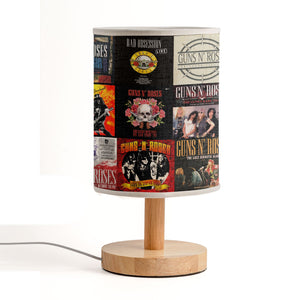 Guns N’ Roses Album Cover Lamp Rock Band Music Table Light