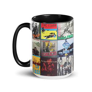 The Clash Accent Mug Classic Album Cover Collage Gift