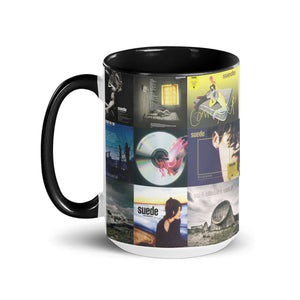 Suede Accent Mug Britpop Icons Album Cover Collage Gift