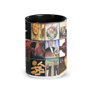 Kenny Rogers Accent Mug Country Legend Album Collage Gift