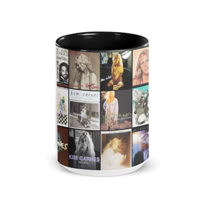 Kim Carnes Accent Mug Timeless Pop Icon Album Collage Gift