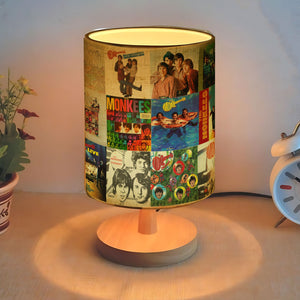 The Monkees Albums Lamp 60s Pop Rock Nostalgia Table Light