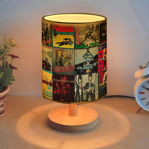 The Clash Album Fabric Lamp Punk Rock Iconic Glow
