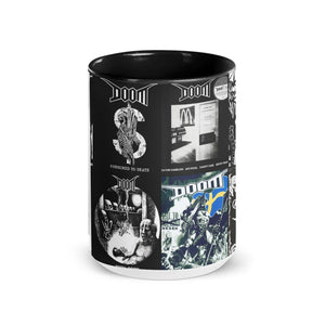 Doom Accent Mug Classic Crust Punk Album Collage Gift