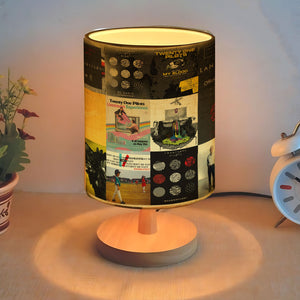 Twenty One Pilots Fabric Lamp Illuminate Your Space with Alternative Vibes