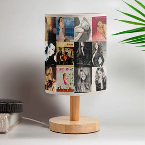 Céline Dion Album Art Collage Lamp