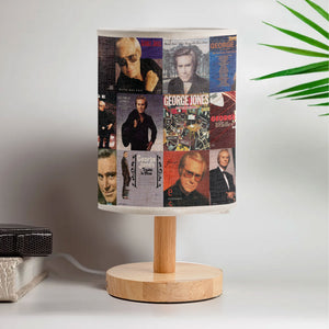 George Jones Album Cover Lamp Country Music Legends Home Decor