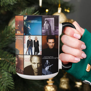 Lindsey Buckingham Accent Mug A Nostalgic Tribute to Iconic Solo Classics
